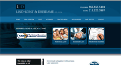 Desktop Screenshot of lindhorstlaw.com